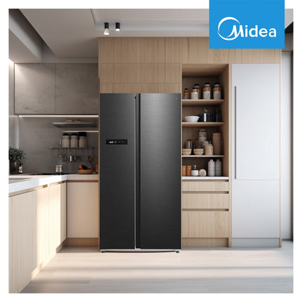 (FREE INSTALL KLANG VALLEY) MIDEA MDRS791MIE45 730L Wifi Control Side By Side Inverter Refrigerator Peti Sejuk 冰箱 ( Delivered By Seller - KLANG VALLEY ONLY)