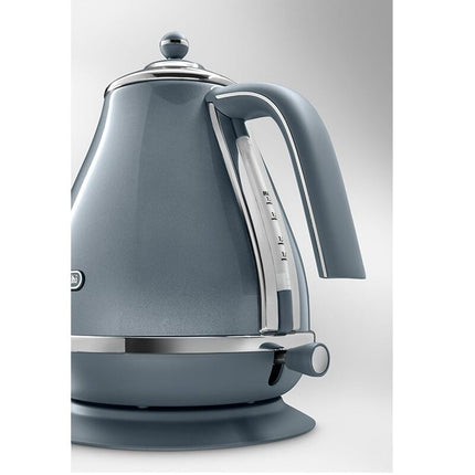 Delonghi KBOT2001 Icona Metallics Electric Kettle 1.7L KBOT2001BG Champagne Beige KBOT2001AZ Mesmerising Azure