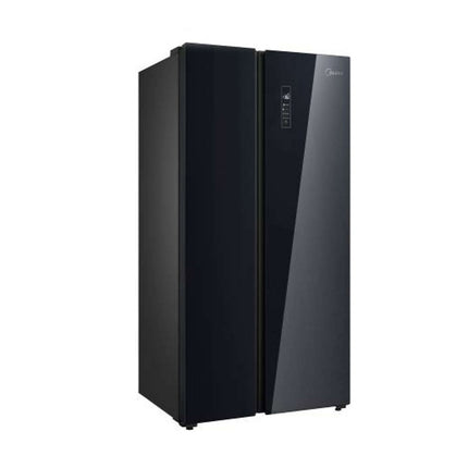 Midea 660L Side By Side Inverter Refrigerator MDRS712FIE63B (Tweed Black Glass) (Wifi Control)