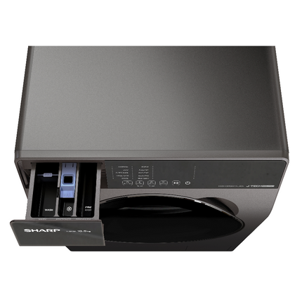 SHARP 10.5KG INVERTER FRONT LOADING WASHER [ ESFK1054SMG ]