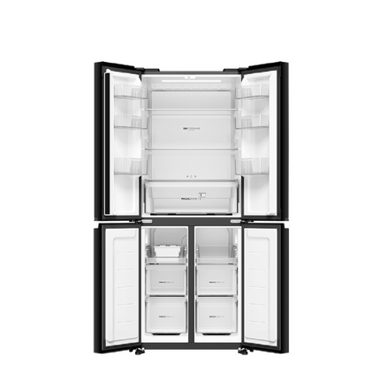 Haier Multi Door Series Refrigerator HRF-IM480MG(B) Twin Inverter 406 Litre Capacity HRFIM480MGB Peti Ais