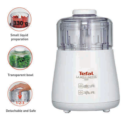 Tefal La Moulinette Chopper (DPA171) (1000W Food Chopper & Processor/ Pengisar Makanan)