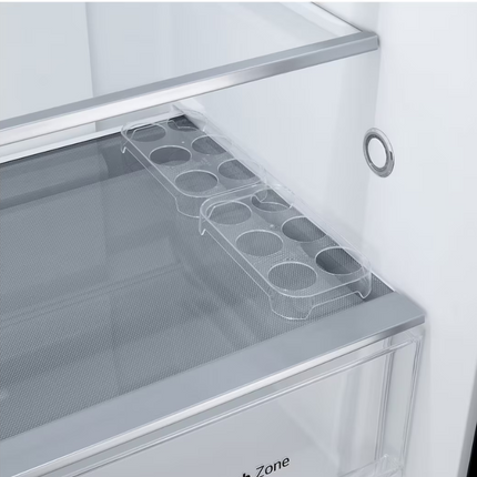 LG GC-B48FMGAH 474L French Door Fridge in Black Glass Finish Fresh Cooling Tempered Glass Shelve GCB48FMGAH Peti Ais