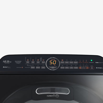 Panasonic NA-FD12VR1BT/NA-FD125V3BT Top Load Stain Care Washing Machine 12.5KG Inverter Ai Smart Wash NAFD12VR1BT/NAFD125V3BT Mesin Basuh