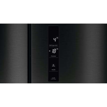 Electrolux EQE4200A-B 419L 600 Series Quad Door Refrigerator Extra-Large freezer shelf QuickChill function EQE4200AB Peti Ais