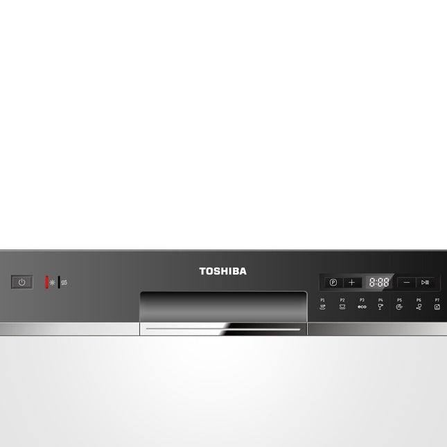Toshiba DW-08T1(S)-MY 8 Place Settings Table Top Dishwasher