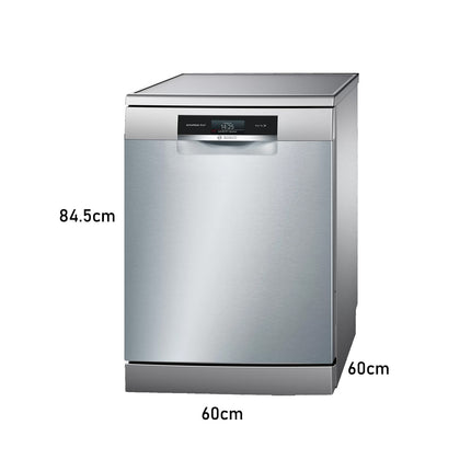 Bosch SMS88TI03E Serie 8 Freestanding Dishwasher 60 cm Stainless steel lacquered EcoSilence Series 2 SMV25BX03R Pencuci Pinggan