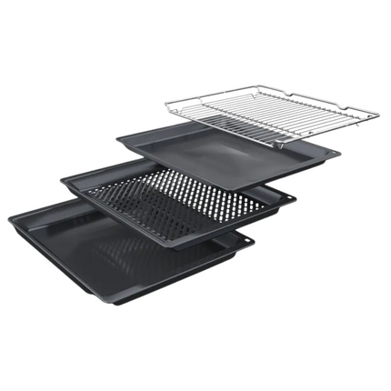 Bosch HBG7764B1 Series 8 Built-in Oven 71Litre Capacity Home Connect HBG7563B1 71L Oven Bina Dalam