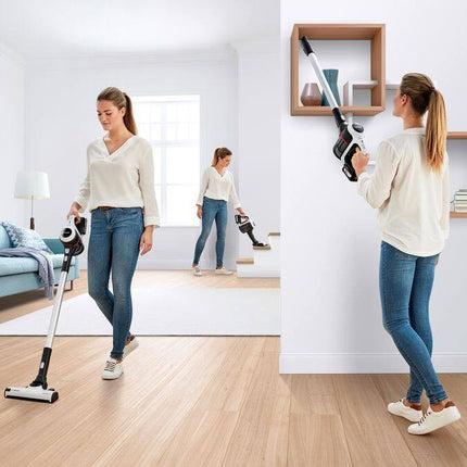 Bosch Series 6 Unlimited 18V Cordless Handstick Vacuum White - BCS61113