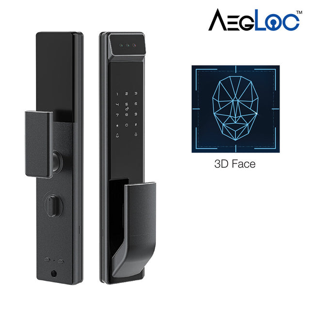 AEGLOC Digital Fingerprint (SDL-T10) - Digital Rim Door Security Lock / (SDL-T50) - Digital Push Pull Door Security Lock - SDLT50/SDLT10