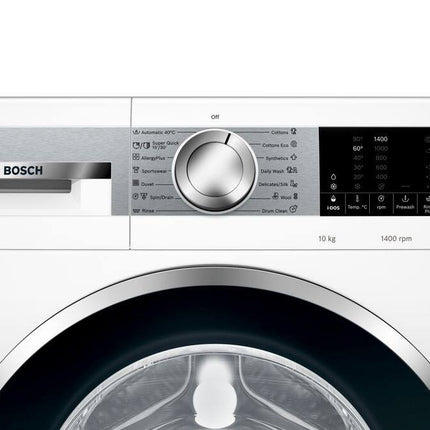 Bosch Series 6 10kg Front Load Washing Machine 1400rpm, i-DOS - WGG254A0SG