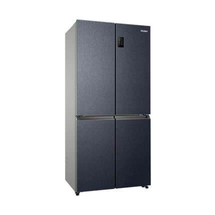 Haier 529L 4-Door Twin Inverter Refrigerator / Fridge / HCS Moist Zone / H-Deo Fresh - HRF-IM585HM(BL)