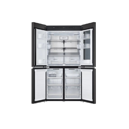 LG GR-A24FQSMB 617L Slim French Door Fridge with InstaView Door-in-Door Mint & Beige Finish GRA24FQSMB Peti Ais
