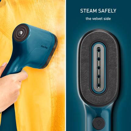 Tefal DT2020 (Alpine Blue) Pure Pop Handheld Garment Steamer | ESH