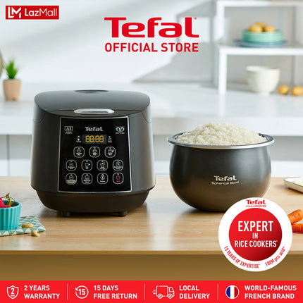 Tefal Easy Rice Fuzzy Plus Logic Rice Cooker 1.8L (RK736B)