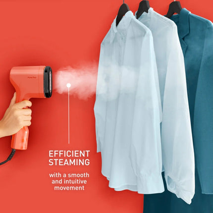 Tefal DT2022 Garment Steamer Steam Brush Pure Pop Coral Red