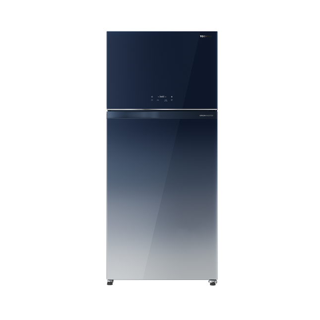 Toshiba 661L GRRT835WEP Fridge GR-RT835WE-PGY(GG) /GRRT835WEPGYGG (Blue Glass)  / GR-RT835WE-PGY(XK) / GRRT835WEPGYXK (Black) Glass door Refrigerator Peti Sejuk
