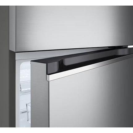 [SAVE 4.0] LG GV-B242PLGB 263L 2-Door Top Freezer Fridge in Platinum Silver Steel / GVB242PLGB