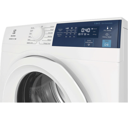 ELECTROLUX [ 7.5KG - EDV754H3WB / 8KG - EDV804H3WC / 9KG - EDV904H3WC ] VENTING DRYER mesin pengering / replacement old model EDV854J3WB