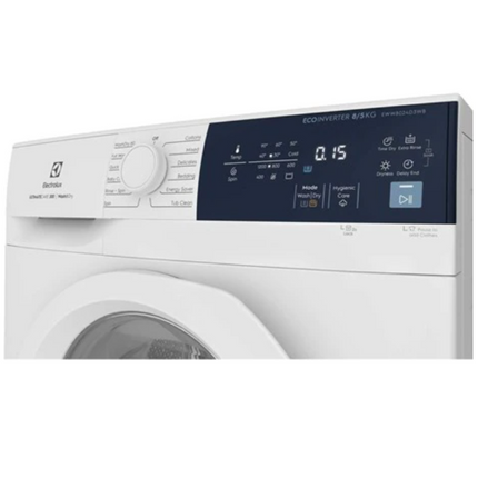 ELECTROLUX [ EWW8024D3WB ] 8kg Wash 5kg Dryer Inverter Washer Dryer