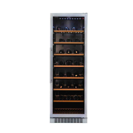 Tuscani BELLONA 166SS Wine Cellar Chiller Cooler Cabinet 151 Bottles Stainless Steel Door 424L Single Zone - BELLONA166SS