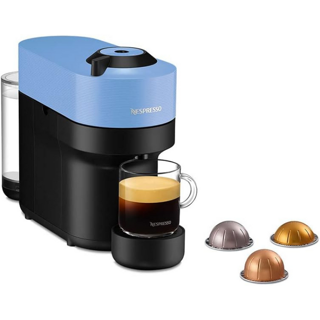 Nespresso Vertuo Pop Coffee Machine One Touch Centrifusion Technology GDV2-GB-BLNE GDV2GBBLNE Mesin Kopi