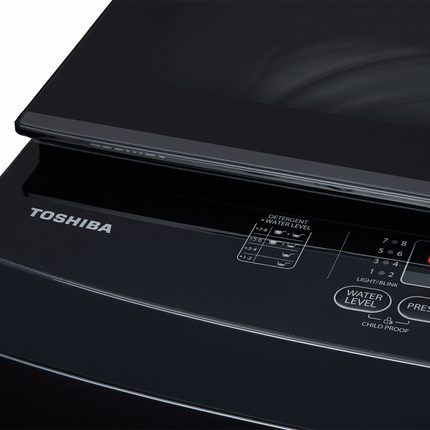 Toshiba 14KG Washing Machine AW-DUM1500LM(SG) Top Load Washer Inverter AWDUM1500LMSG (Dark Grey) / Toshiba 13KG AW-DUM1400LM(SG) / AWDUM1400LMSG Mesin Basuh