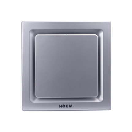 Houm Ceiling Mounted Ventilation Exhaust Fan 90CFM 120CFM SV90-D1 (Round) / SV90-D2 SV120-D2 (Square) 4 Inch