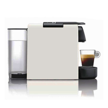 [FREE CAPSULE HOLDER - RANDOM COLOR] Nespresso C30-ME-WH-NE Essenza Mini  Fully Automatic Capsule Espresso Coffee Pod Machine (White) - C30MEWHNE
