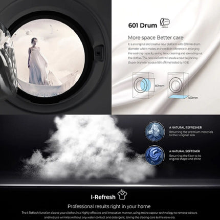 HAIER 15kg/10kg Super Inverter Front Load Washer Dryer HWD150-BP14986ES8U1