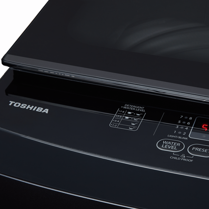 Toshiba 14KG Washing Machine AW-DUM1500LM(SG) Top Load Washer Inverter AWDUM1500LMSG (Dark Grey) / Toshiba 13KG AW-DUM1400LM(SG) / AWDUM1400LMSG Mesin Basuh