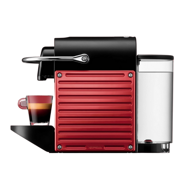Nespresso C61-ME-RE-NE Pixie Electric Fully Automatic Capsule Espresso Coffee Pod Machine (Red) - C61MERENE
