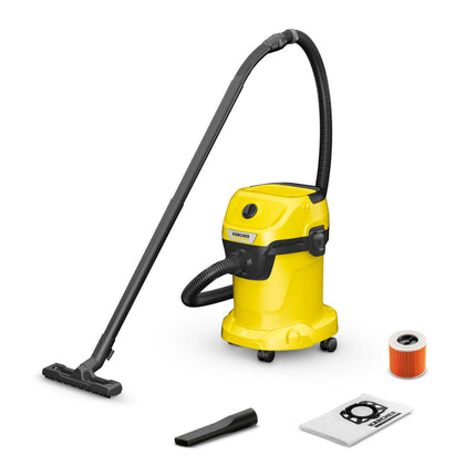 Karcher WD3V Wet And Dry Vacuum Cleaner WD 3 V-17/4/20 Storage shelf Practical blower function 16281010 Vakum