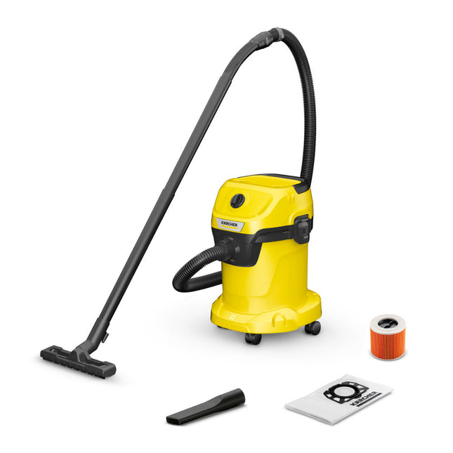 Karcher WD3V Wet And Dry Vacuum Cleaner WD 3 V-17/4/20 Storage shelf Practical blower function 16281010 Vakum