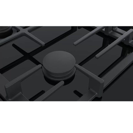 Bosch Serie 8 90cm Gas Hob PRS9A6D70 Black Ceramic 5 Gas burner PRS9A6D70 / Bosch PRS9A6B70 Terbina Dalam Dapur Gas