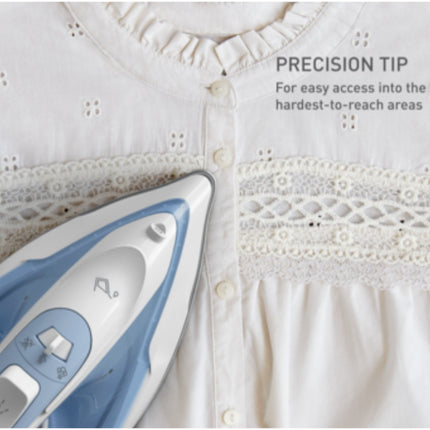 [ NEW MODEL ] Tefal 2000W Steam Iron Virtuo 30 (Calm Blue) Dry Iron / Seterika Stim Baju (FV2C41)