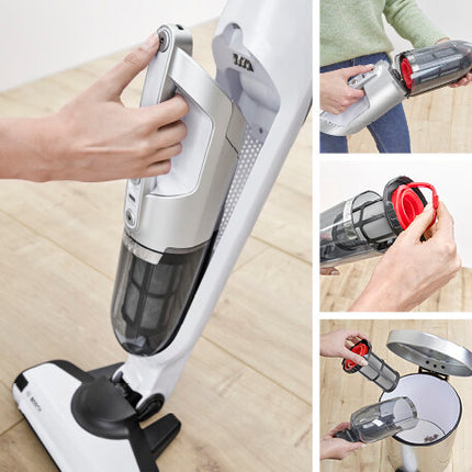 Bosch Series 4 Flexxo 23.0V 2in1 Handstick Vacuum, Polar White Metallic - BCH3P2301