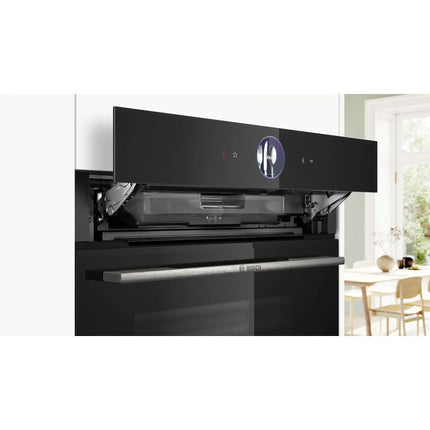 Bosch HSG7364B1 Built-In Steam Oven Series 8 60 cm Black
