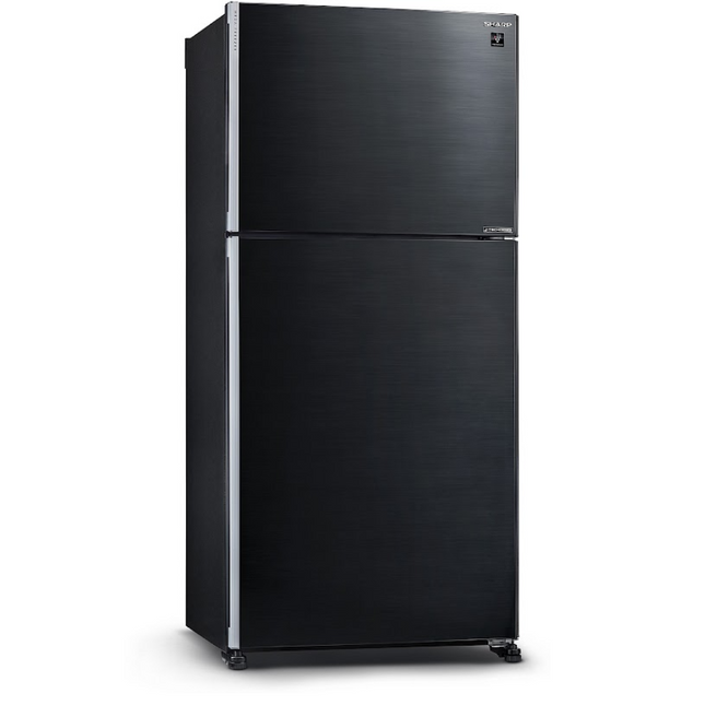 SHARP (SJP601MFMS - SILVER / SJP601MFMK - BLACK) 2 DOORS INVERTER 610L FRIDGE - MEGA FREEZER ORGANIZER