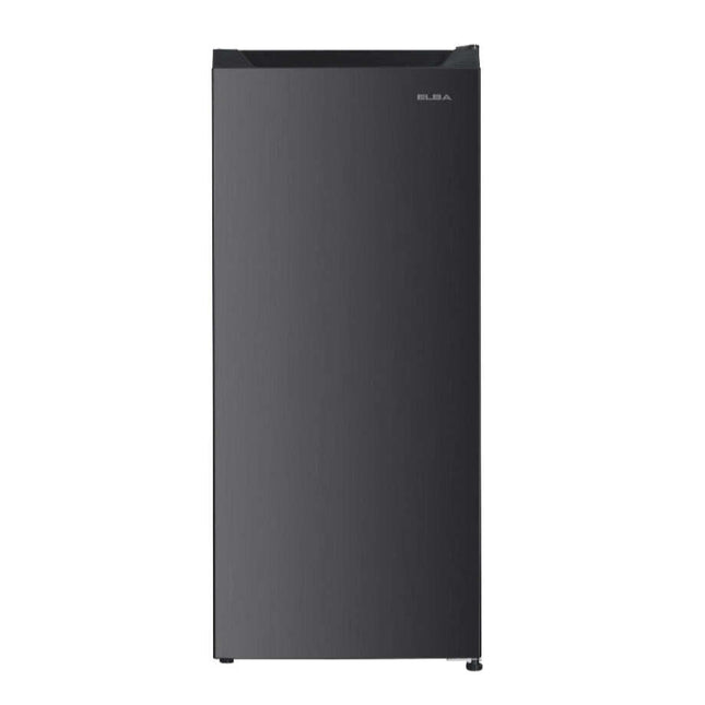 ELBA ER-Q1856(GR) 185L Single Door Refrigerator Semi Auto Defrost Direct Cool System ERQ1856GR Peti Ais