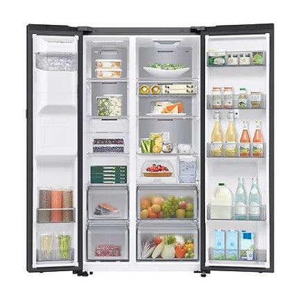 SAMSUNG 594L Refrigerator SBS -Family Hub Black  RS90F65ANFME
