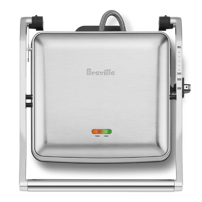 Breville The Toast & Melt™ 4 Slice Sandwich Press LSG545 Non-stick Plate Floating Hinge BSG220 Pembakar Roti