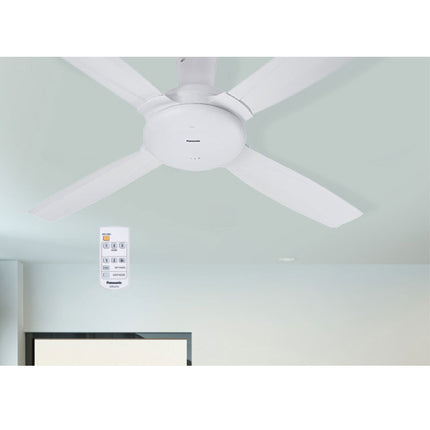 Panasonic BAYU 4-Blade Ceiling Fan (56") F-M14CZVBKH (Black) / F-M14CZVBWH (White) F-M14CZ