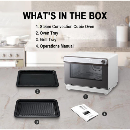 Panasonic NU-SC280 / NU-SC100W 31L Steam Convection SC280WMPQ Cubie Oven - NUSC280WMPQ