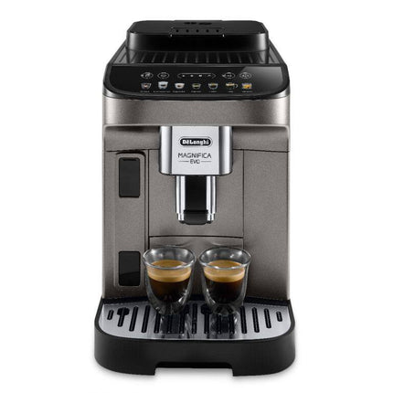 Delonghi Magnifica Evo Titanium Black Automatic Coffee Machine ECAM290.81.TB with 7 Automatic Soft-touch Recipes - ECAM29081 Mesin Kopi