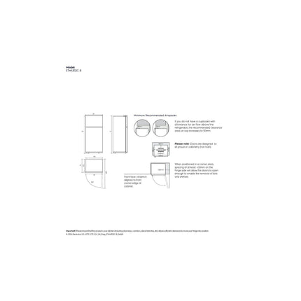 Electrolux 431L AI AutoSense Refrigerator ETM4302C-B