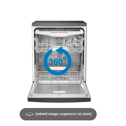 BOSCH SERIES 6 DISHWASHER 60 CM  BLACK SMS6ECC51E