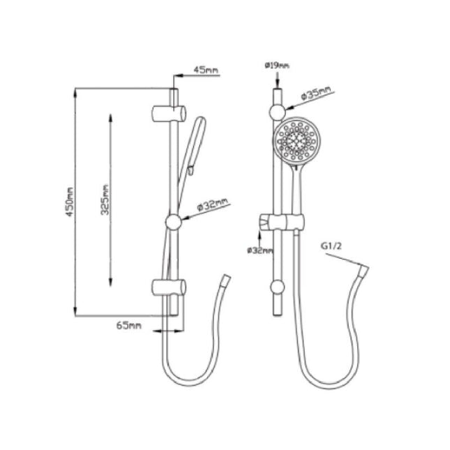 RUBINE RWH-FS391D-BCB FLUSSO WATER HEATER WITH PUMP (DC INVERTER PUMP) - FS391DBCB