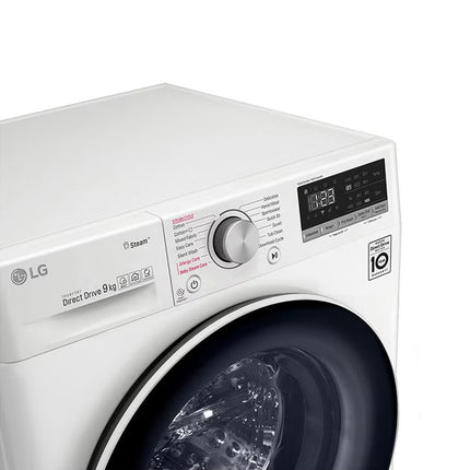 (DELIVERY KL & SELANGOR ONLY ) LG FV1409S4W 9KG AI DIRECT FRONT LOAD WASHING MACHINE