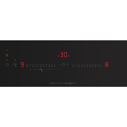 80cm UltimateTaste 700 Built-in Induction Hob with 2 Cooking Zones EHI8255BE